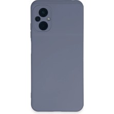 Drop Tedarik Xiaomi Poco M5 Kılıf Nano Içi Kadife Silikon - Gri