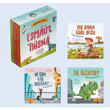 Puset Kitap Minikler Için Esmâü'l Hüsnâ Seti (3 Çift Taraflı Kitap)
