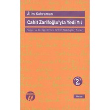 Büyüyen Ay Yayınları Cahit Zarifoğlu'yla Yedi Yıl  Mektuplar - Anılar