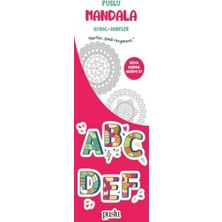 Puslu Yayıncılık Puslu Mandala Çocuk Ayraç - Harfler