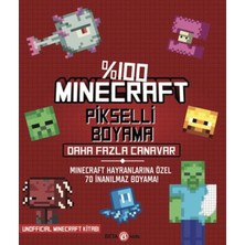 Beta Kids %100 Minecraft Pikselli Boyama - Daha Fazla Canavar