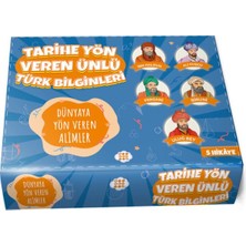 Dokuz Çocuk Yayınları Tarihe Yön Veren Ünlü Türk Bilginleri - Dünyaya Yön Veren Alimler