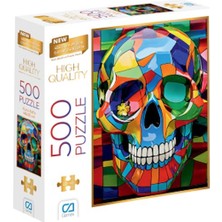 Ca Games Renkli Kuru Kafa Puzzle 500
