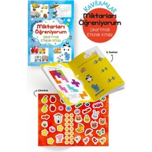 Bigkids Yayınları Kavramlar – Miktarları Öğreniyorum – Çıkartmalı Etkinlik Kitabı - 3 Yaş +