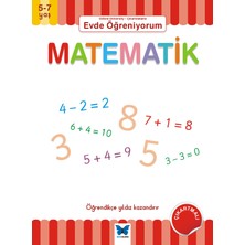 Mavi Kelebek Yayınları Evde Öğreniyorum - Matematik