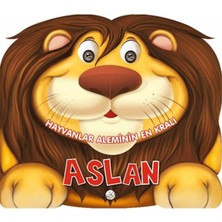 Kukla Yayınları Hayvanlar Aleminin En Kralı : Aslan
