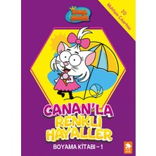 Eksik Parça Yayınları Kral Şakir Canan’la Renkli Hayaller Boyama Kitabı- 1