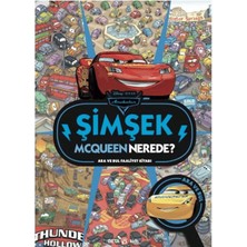 Beta Kids Disney Arabalar Şimşek Mcqueen Nerede? Ara ve Bul Faaliyet Kitabı