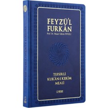 TeknoKapsül Server Yayınları Feyzü'l Furkan Tefsirli Kur'an-I Kerim Meali Lacivert(Orta Boy-Sadece Meal-Ciltli)