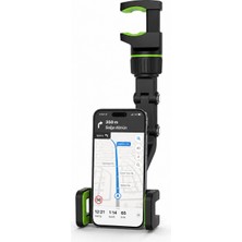 Mossem Dikiz Aynası Telefon Tutucu Katlanabilir Ayarlanabilir Araç Içi Telefon Standı