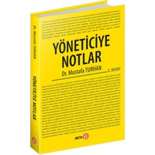 Beta Basım Yayım Yöneticiye Notlar