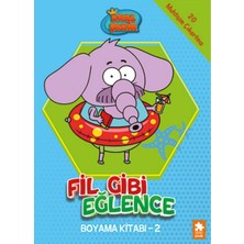 Eksik Parça Yayınları Kral Şakir Fil Gibi Eğlence Boyama Kitabı- 2