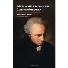 Pinhan Yayıncılık Güzel ve Yüce Duyguları Üzerine Gözlemler