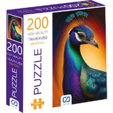 Ca Games Tavus Kuşu Puzzle 200