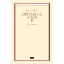 Yapı Kredi Yayınları Niteliksiz Adam 2 - Modern Klasikler