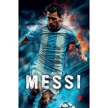 Peta Kitap Lionel Messi - (Poster Hediyeli)