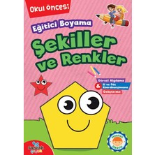 Sancak Çocuk Eğitici Boyama - Şekiller ve Renkler