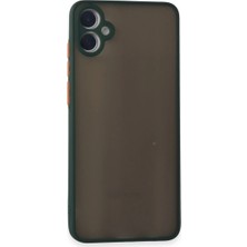 Drop Tedarik Samsung Galaxy A05 Kılıf Montreal Silikon Kapak - Yeşil