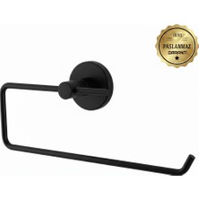 Premium Pirinç Lotus Kağıt Havluluk Mat Siyah