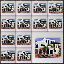 Mundy Sinop Polyester Kabartmalı Magnet 7,5 x 5,5 cm Dekoratif Hediyelik Buzdolabı Süsü (KOD:1580)