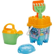 TeknoKapsül Dede Stitch Küçük Kale Kova Seti - Sarı Kapak