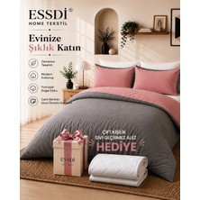 Essdi Home Tekstil Çift Kişilik Nevresim Takımı