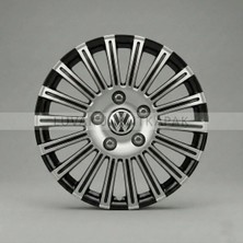 Luvak Volkswagen Golf Uyumlu Jantkapağı - 14 Inç - 1 Takım (4 Adet)- Çelik Görünümlü 1060R14