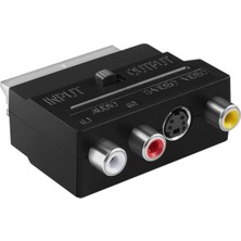 Empressco Scart To Rca Çevirici S Video Rca To Scart Çevirici