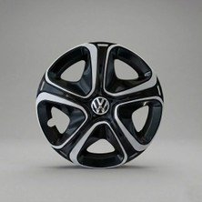 Luvak Volkswagen Bora Uyumlu Jantkapağı - 16 Inç - 1 Takım (4 Adet) - Çelik Görünümlü 1030R16