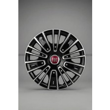 Luvak Fiat Doblo Uyumlu Jantkapağı - 15 Inç - 1 Takım (4 Adet) - Çelik Görünümlü 1130R15