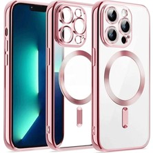 Drop Tedarik Apple Iphone 12 Pro Kılıf Kross Magneticsafe Kapak - Rose