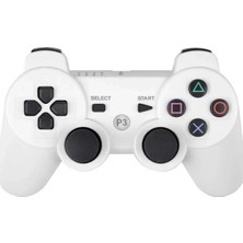 Teknoparkx Beyaz Wireless Joystick Hızlı Şarj Özellikli Playstation 3 Uyumlu 1 Yıl Garantili TKNPX-4342