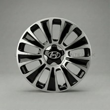 Luvak Hyundai I30 Uyumlu Jantkapağı - 16 Inç - 1 Takım (4 Adet) - Çelik Görünümlü 1070R16