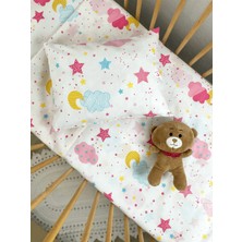Ozz Baby %70 Pamuk % 30 Polyemid , 100X150 Çocuk Bebek Nevresim Takımı  Fermuar Kapatmalı, 120x150 çarşaf , 35x45 yastık kılıfı