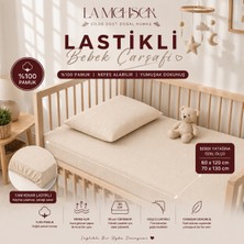 La Mehser %100 Pamuklu 30 Köşe Lastikli Çarşaf