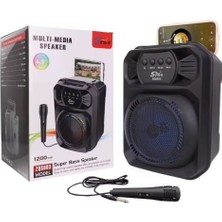 Sing-E ZQS603 6.5''taşınabilir Karaoke Bluetooth Hoparlör