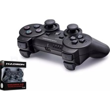Hadron HD306S Bluetooth Ps3 Oyun Kolu Siyah-Beyaz