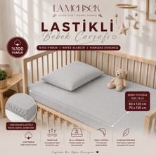La Mehser %100 Pamuklu 30 Köşe Lastikli Çarşaf