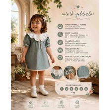 Mint Yeşil Çocuk Elbisesi