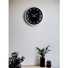 Nikaa Shop Beyaz 36 cm Modern Duvar Saati