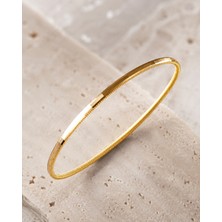 Sarezza Gold 22 Ayar Altın Düz Ajda Bebek ve Çocuk Bileziği 4,9 gr