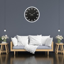 ForWhat Büro Ev Ofis Dekoru Için 52CM Beyaz Sade Stil  Duvar Saati