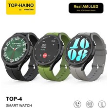 Beruflic Gps Özellikli Yeşil Aksanlı Akıllı Saat, Nabız ve Uyku Takibi ile Suya Dayanıklı