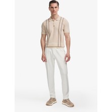 Cacharel Erkek Ekru Regular Fit Eşofman Altı 50320576-VR019