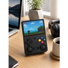 Fantastik Store Retro Oyun Konsolu Çift Analog Joystick 64GB Hafızalı Taşınabilir El Konsolu - Lisinya