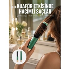 Renklime Üflemeli Saç Düzleştirici Fön Tarak Yüksek Isı Ayarlı Iyon Özellikli Yeni Nesil