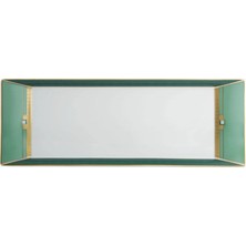 Vista Alegre Emerald Yeşil Porselen Servis Tabağı 45X16 cm