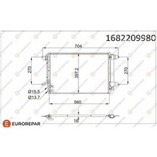 Trn Klima Radyatörü Jetta 10- Eurorepar 1682209980 T1