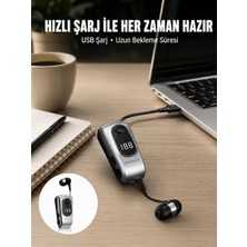 Cm Store Dijital Ekranlı Bluetooth Kulaklık – Titreşimli Bildirim 25 Saat Kullanım Yeni Nesil