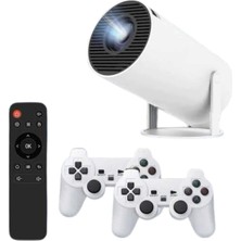 Eco Lounge Projeksiyon Cihazı Video Oyun Konsolu 8 GB Hafıza LCD Ekran Kumandalı Yeni Nesil